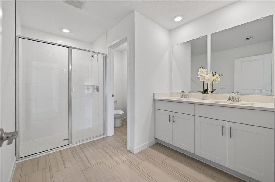 Furnished interior view inside a new home in Colbert Landings, Palm Coast (Image 16).