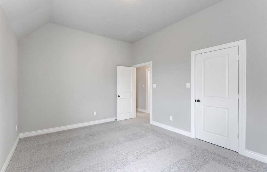 Spacious, unfurnished interior of a new home in Bridgeland 60′, Cypress (Image 36).