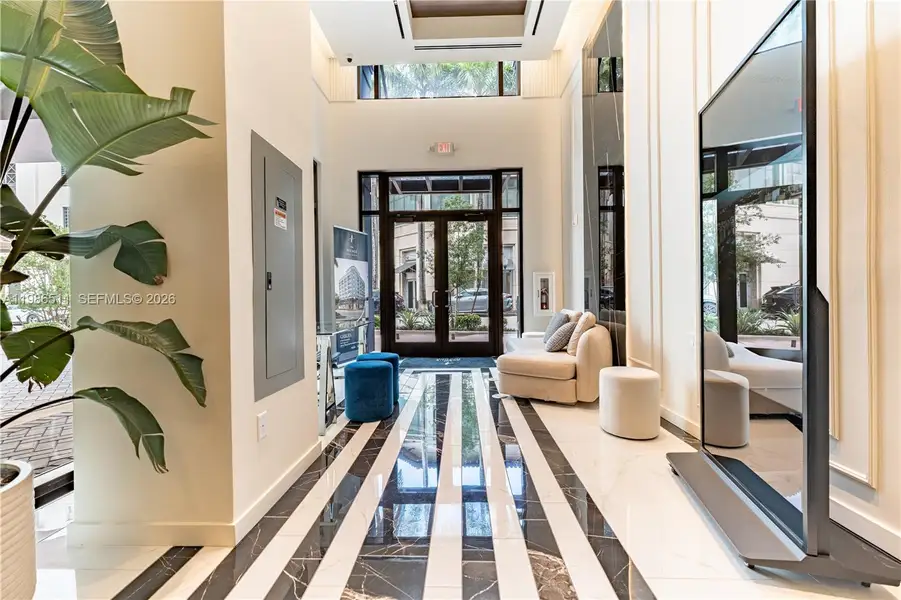 Exterior details and patio area of a home in , Coral Gables (Image 2). Exterior details and patio area of a home in , Coral Gables (Image 2).