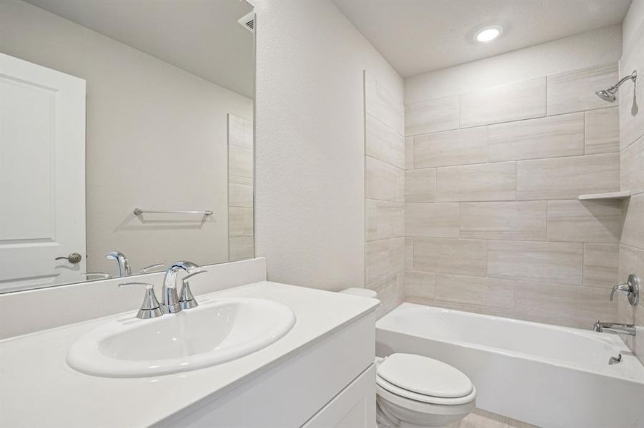 Photo is not of the actual home, but is an inspirational photo of builder’s model home and may depict options, furnishings, and/or decorator features that are not included.