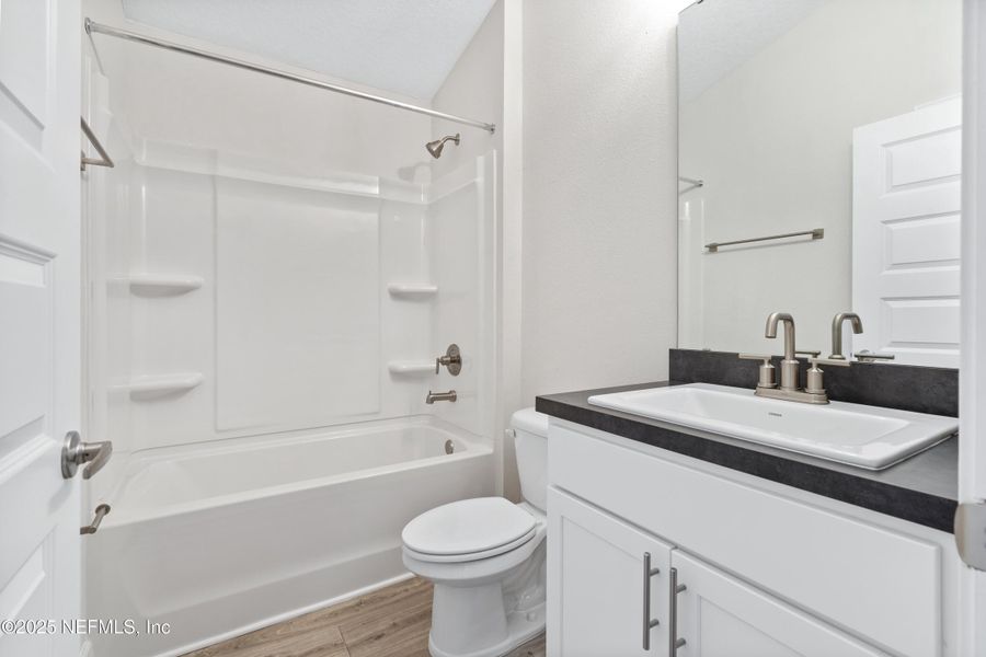 Furnished interior view inside a new home in Summerglen, Jacksonville (Image 2). Furnished interior view inside a new home in Summerglen, Jacksonville (Image 2).
