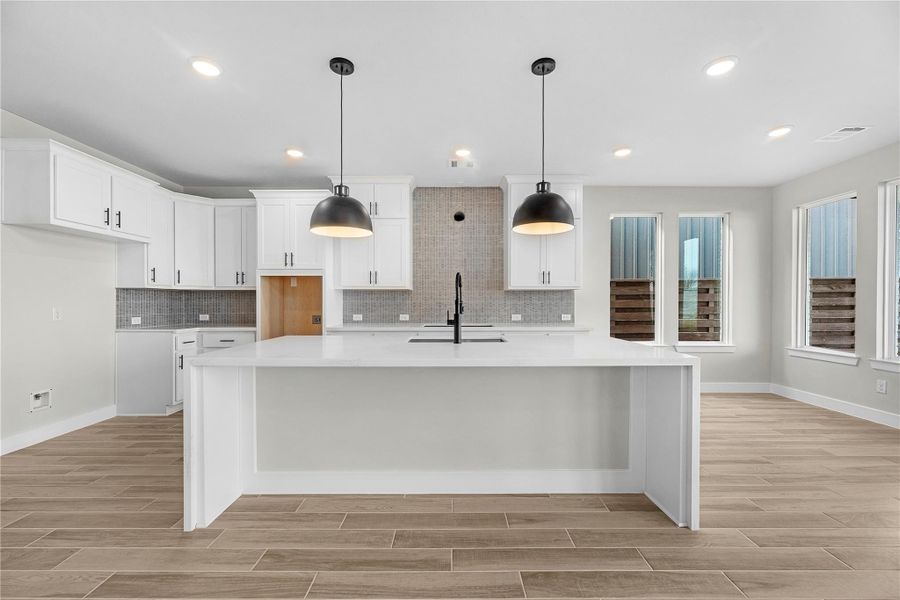 Furnished interior view inside a new home in Austin Point, Richmond (Image 4).