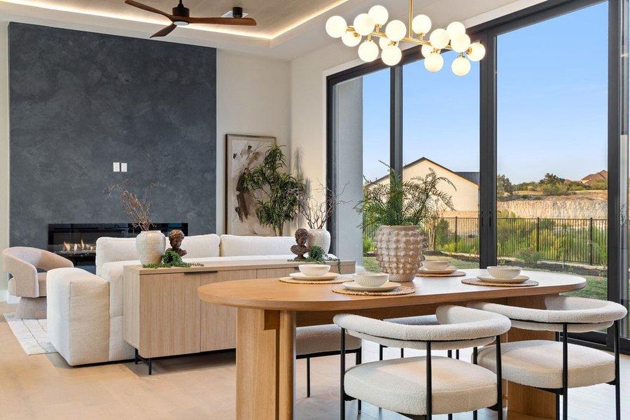 Furnished interior view inside a new home in , Leander (Image 28). Furnished interior view inside a new home in , Leander (Image 28).