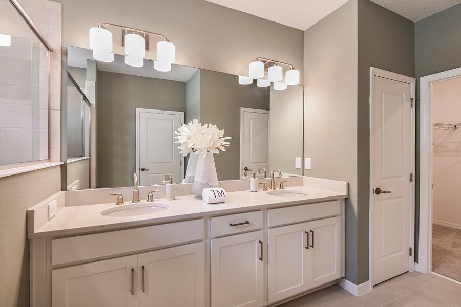 Furnished interior view inside a new home in Harvest at Ovation, Winter Garden (Image 23). Furnished interior view inside a new home in Harvest at Ovation, Winter Garden (Image 23).