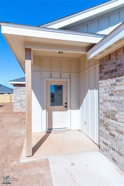 Exterior details and patio area of a home in , Abilene (Image 17).