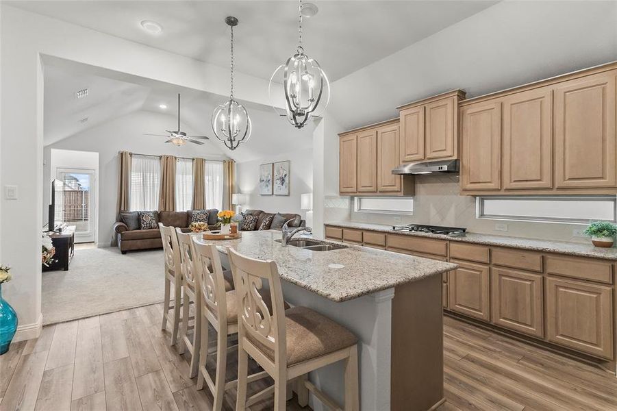 Furnished interior view inside a new home in , Melissa (Image 25).