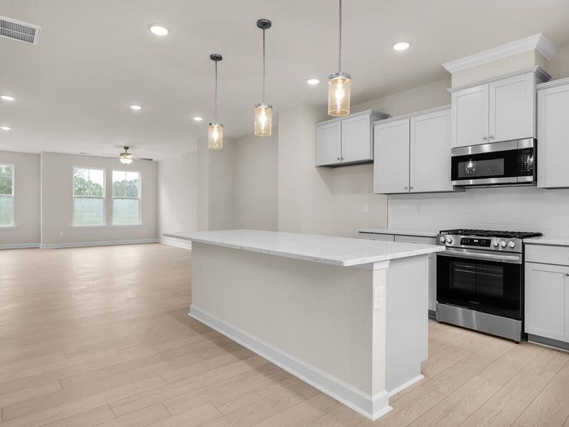 Furnished interior view inside a new home in Camden Park, Knightdale (Image 9).