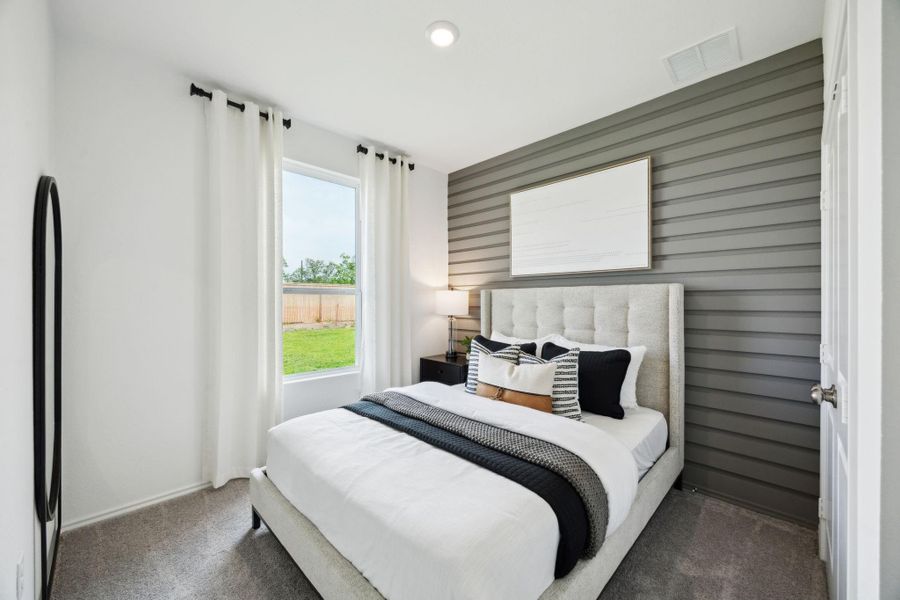 Furnished interior view inside a new home in Windcress, Cove (Image 8).