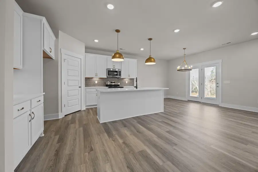 Representative furnished interior of a home built from the Doorbells and Sleighbells by Garman Homes in McConnell Ridge, McLeansville (Image 4).