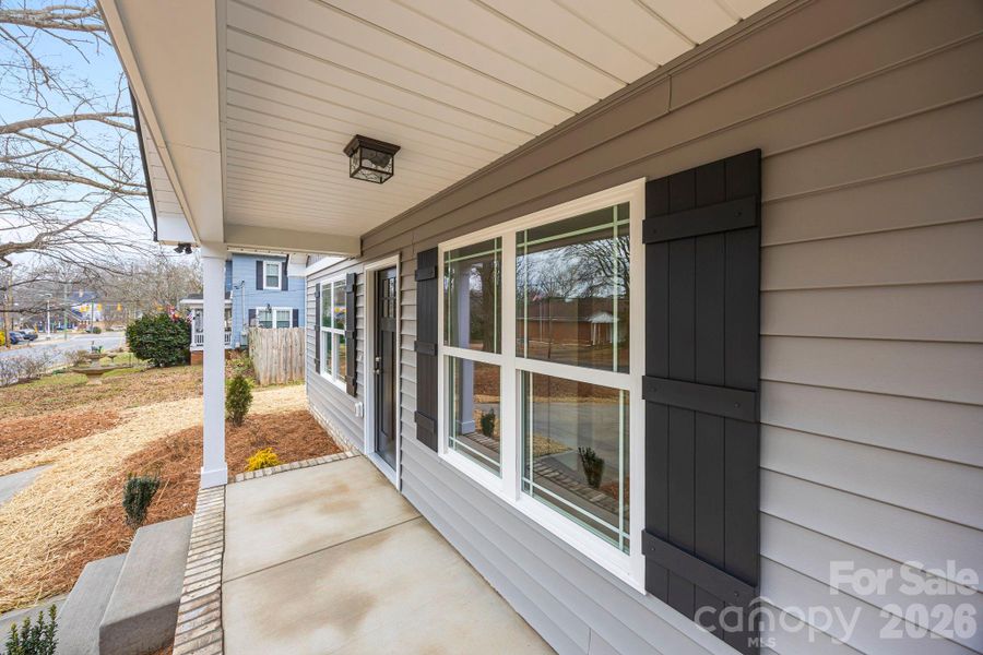 Exterior details and patio area of a home in , Norwood (Image 25).