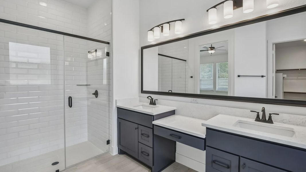 Furnished interior view inside a new home in Artavia, Conroe (Image 16).