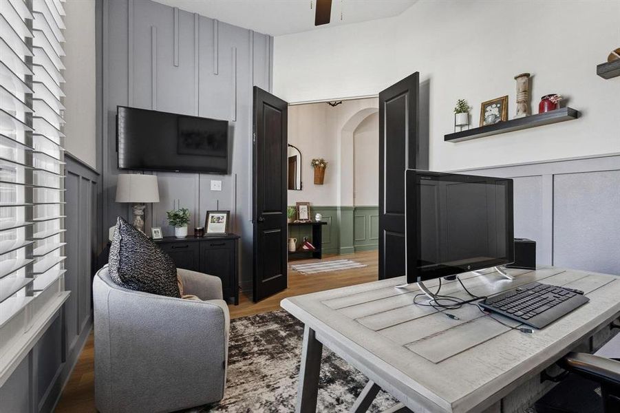 Furnished interior view inside a new home in Gateway Village - The Reserve, Denison (Image 7).