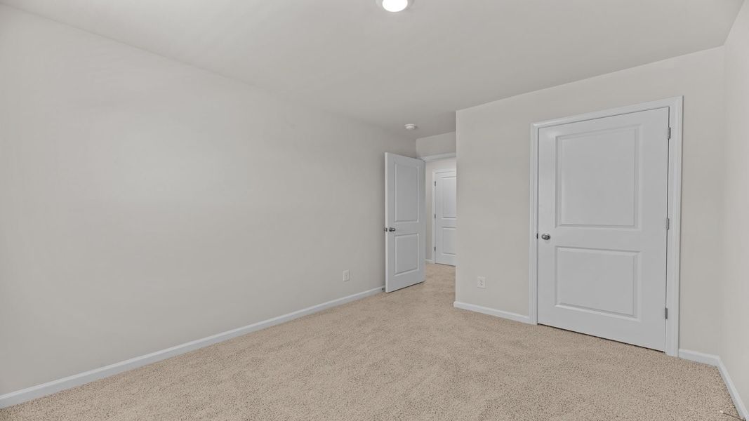 Representative unfurnished interior of a home built from the PEARSON II by D.R. Horton in Clock Road Townhomes, New Bern (Image 35). Representative unfurnished interior of a home built from the PEARSON II by D.R. Horton in Clock Road Townhomes, New Bern (Image 35).