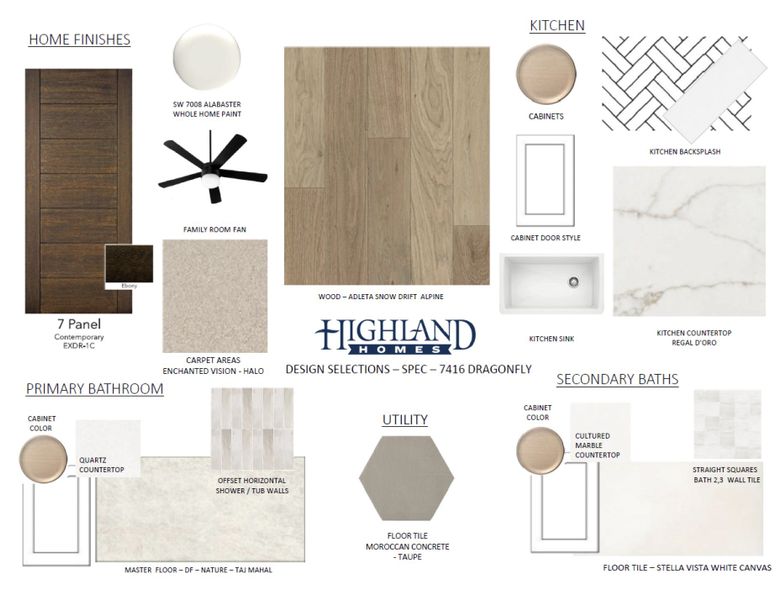 Sample of building materials used in homes in Aster Park: 40ft. lots, McKinney (Image 49).