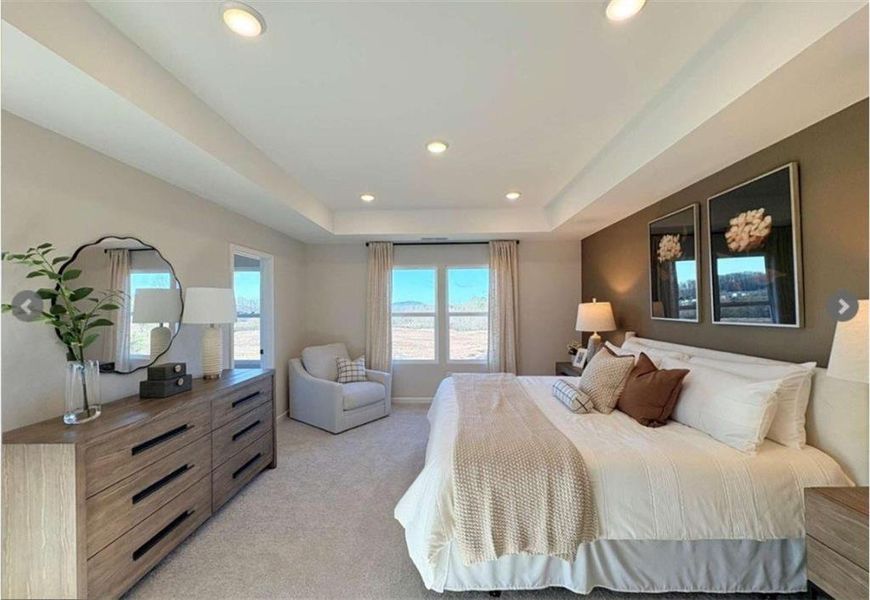 Furnished interior view inside a new home in Hemingway, Cumming (Image 3).