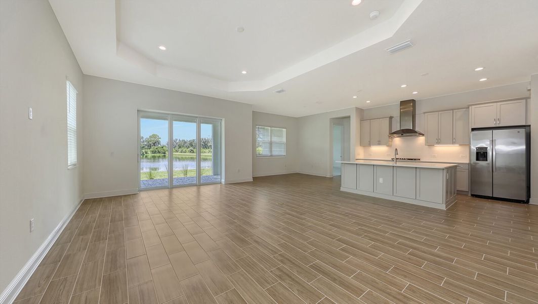Spacious, unfurnished interior of a new home in Wildleaf at North River Ranch, Parrish (Image 21).
