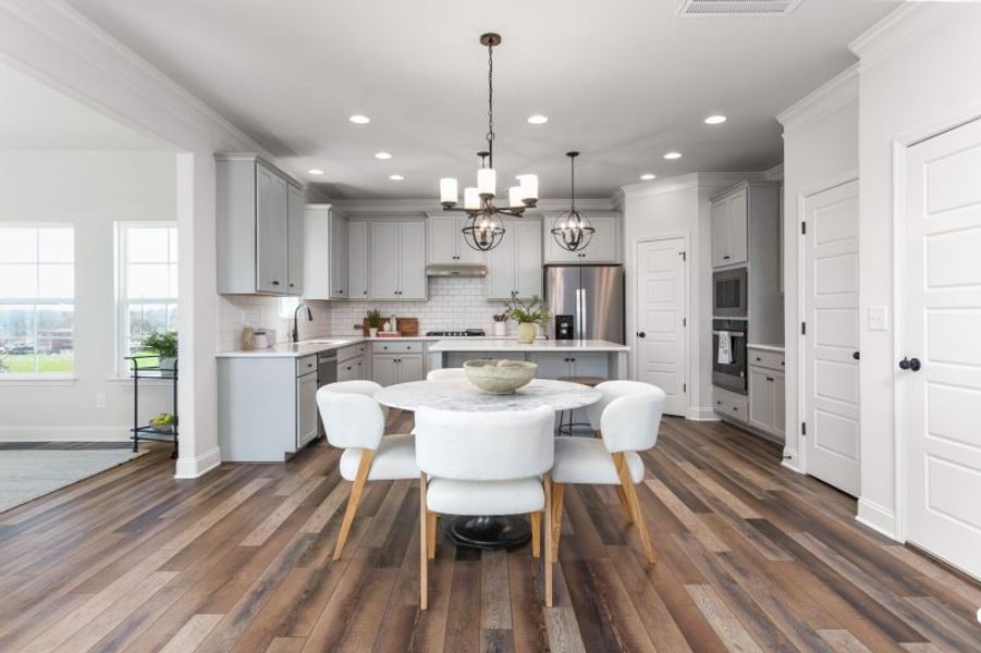 Furnished interior view inside a new home in Avondale, Greensboro (Image 45).