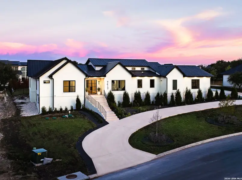 Front exterior of a new home in , San Antonio, TX, highlighting curb appeal (Image 35).