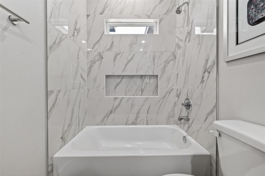 Furnished interior view inside a new home in Metro Village, Houston (Image 35).