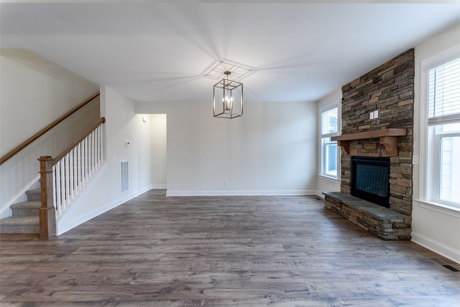 Spacious, unfurnished interior of a new home in The Retreat at Norman Farm, Hendersonville (Image 50). Spacious, unfurnished interior of a new home in The Retreat at Norman Farm, Hendersonville (Image 50).