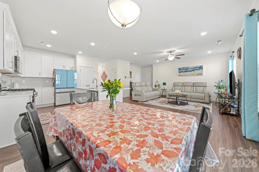 Furnished interior view inside a new home in , Charlotte (Image 28). Furnished interior view inside a new home in , Charlotte (Image 28).