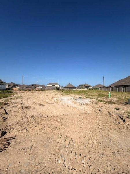 Site preparation for new homesites in Legacy, League City (Image 4).