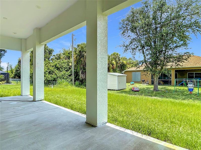 Exterior details and patio area of a home in , Port Charlotte (Image 32). Exterior details and patio area of a home in , Port Charlotte (Image 32).