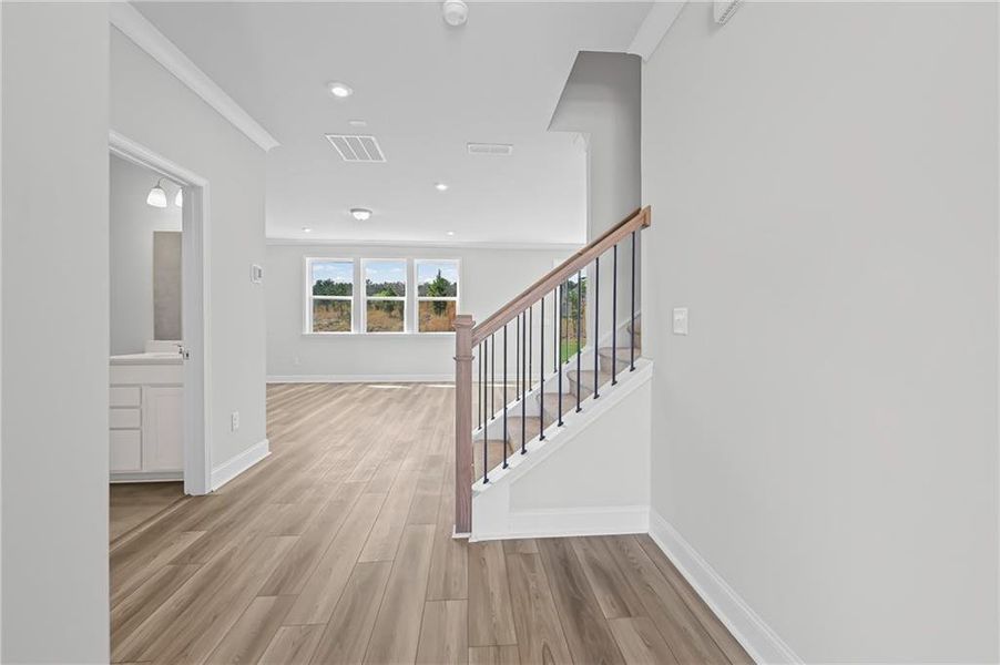 Spacious, unfurnished interior of a new home in Overland, Locust Grove (Image 13).