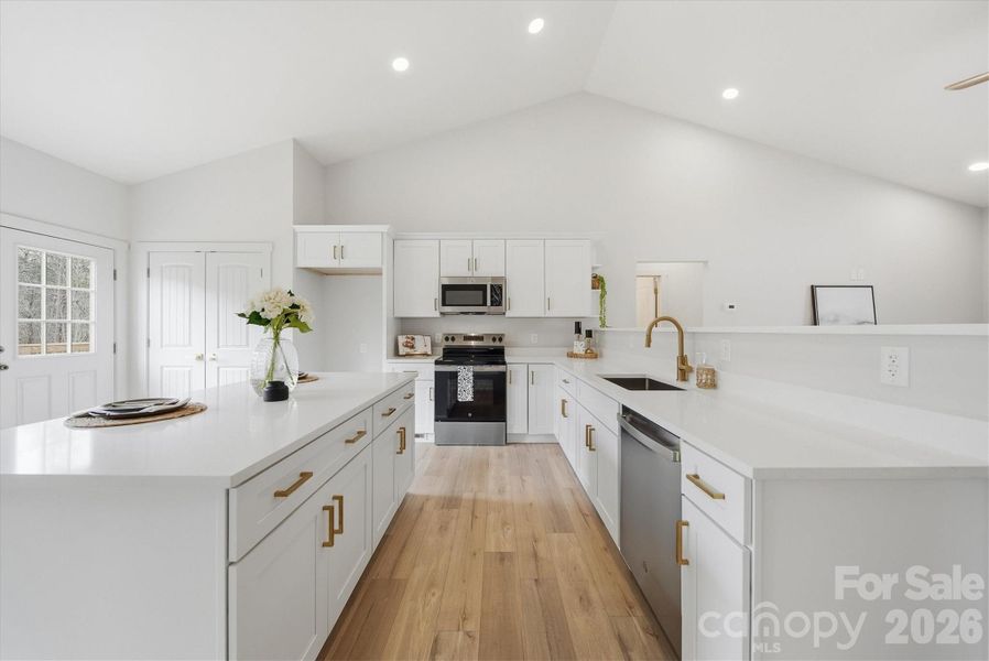 Furnished interior view inside a new home in , Taylorsville (Image 7).