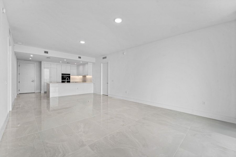 Living Area Virtually Staged