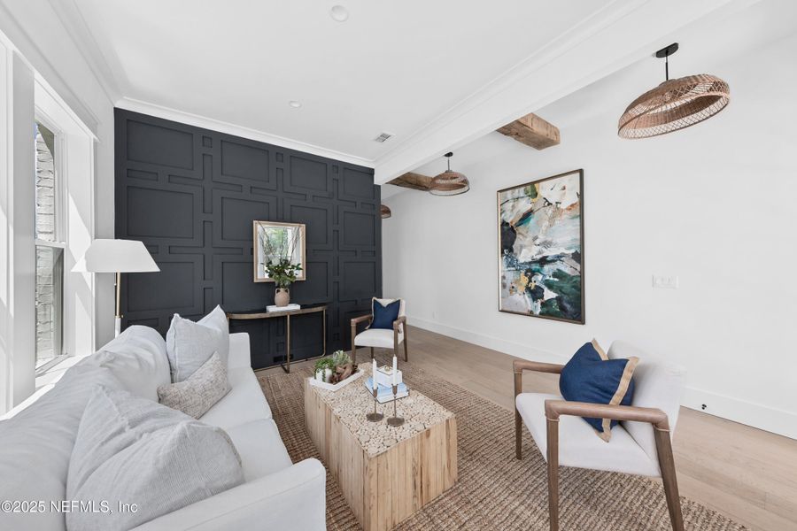 Furnished interior view inside a new home in , Ponte Vedra Beach (Image 25). Furnished interior view inside a new home in , Ponte Vedra Beach (Image 25).