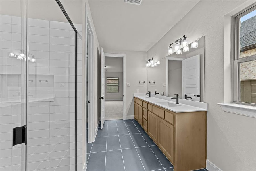 Furnished interior view inside a new home in Treeline, Justin (Image 9). Furnished interior view inside a new home in Treeline, Justin (Image 9).