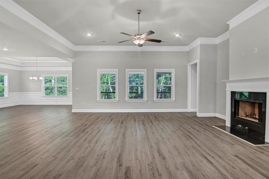 Spacious, unfurnished interior of a new home in Tuscany Hills, Douglasville (Image 17).