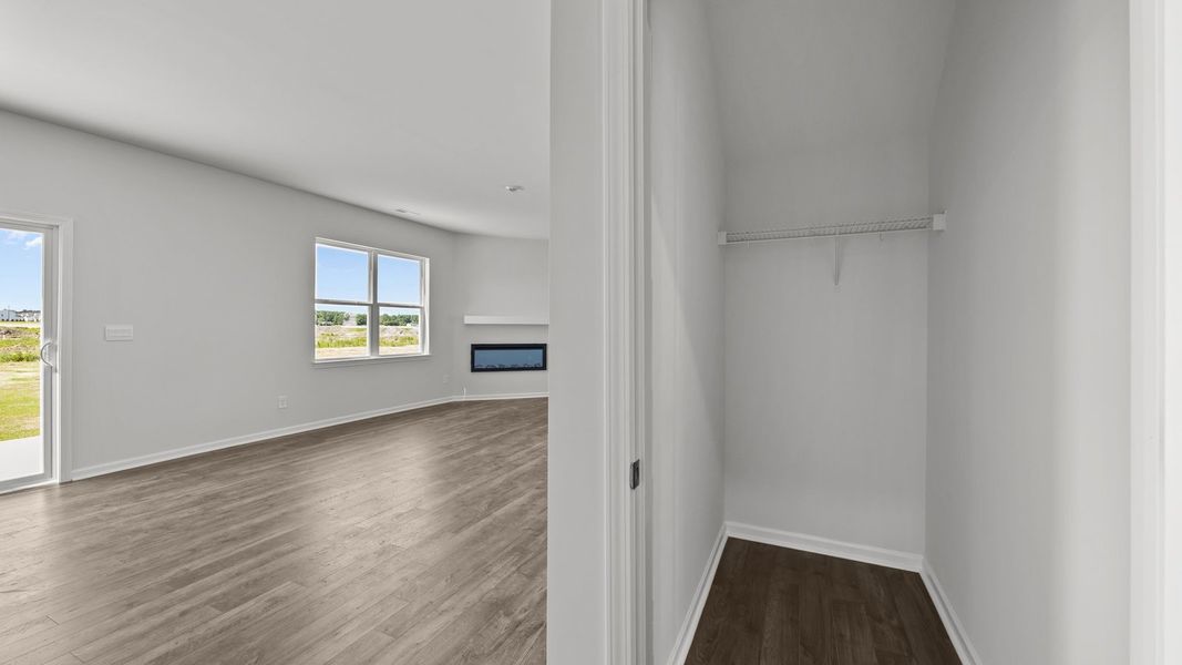 Spacious, unfurnished interior of a new home in East Ridge, Ayden (Image 17). Spacious, unfurnished interior of a new home in East Ridge, Ayden (Image 17).