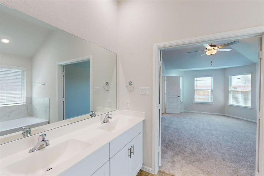 Furnished interior view inside a new home in Sanderos, Fort Worth (Image 9). Furnished interior view inside a new home in Sanderos, Fort Worth (Image 9).