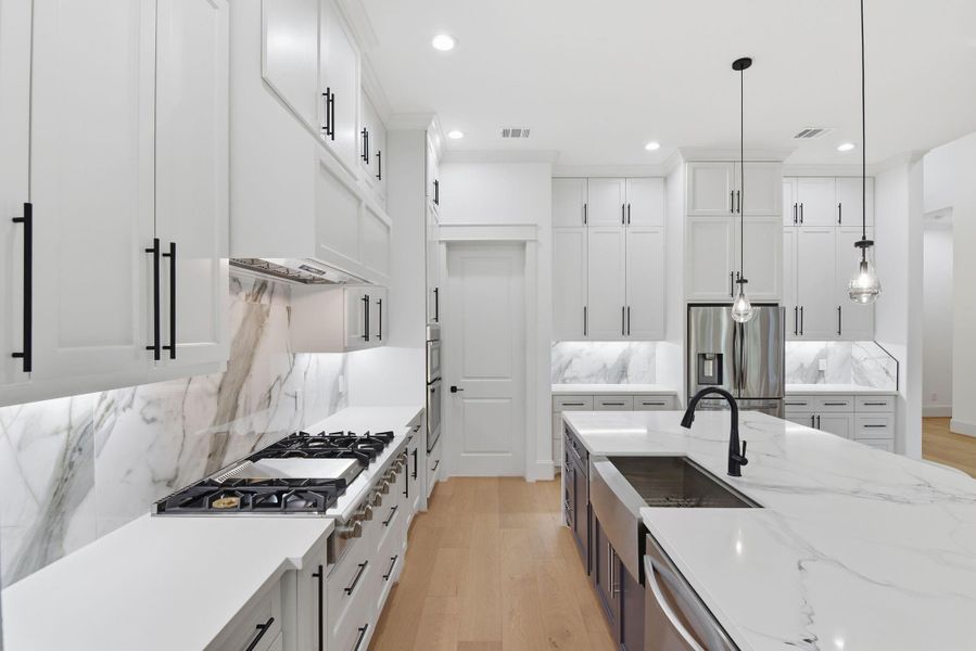 Furnished interior view inside a new home in , Spring (Image 16).