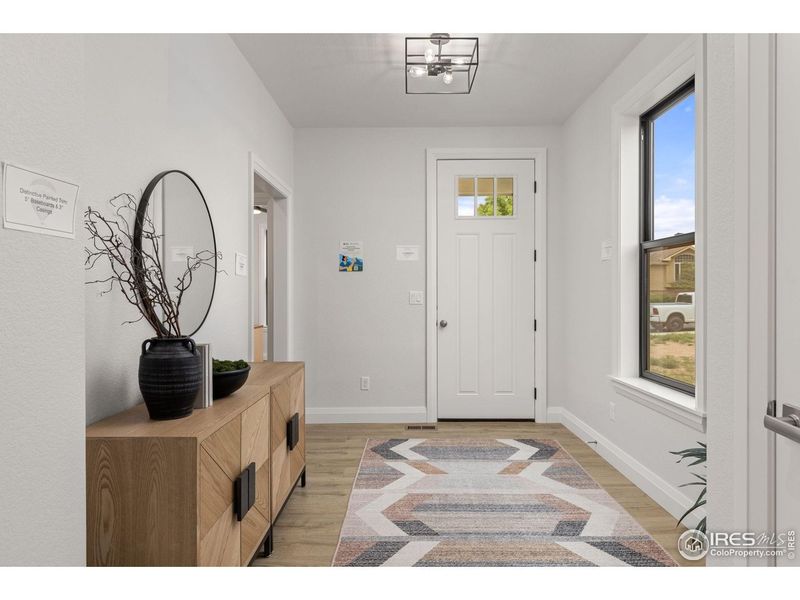 Furnished interior view inside a new home in Cottages at Kelly Farm, Greeley (Image 11).
