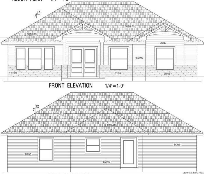 Exterior rendering of this home design in , Eagle Pass, TX (Image 3). Exterior rendering of this home design in , Eagle Pass, TX (Image 3).