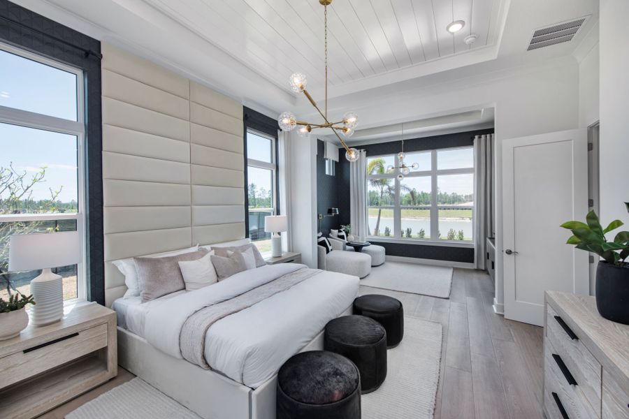 Furnished interior view inside a new home in Two Rivers, Zephyrhills (Image 10).