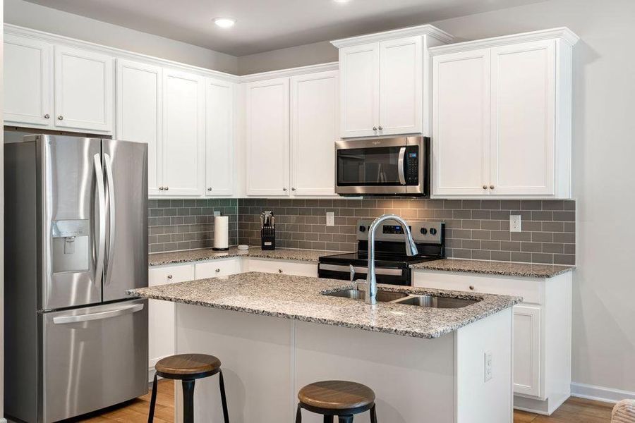 Furnished interior view inside a new home in , Hoschton (Image 14).