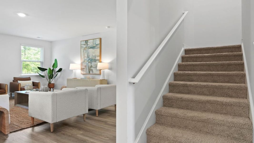 Furnished interior view inside a new home in Laurel Grove, Guyton (Image 27).
