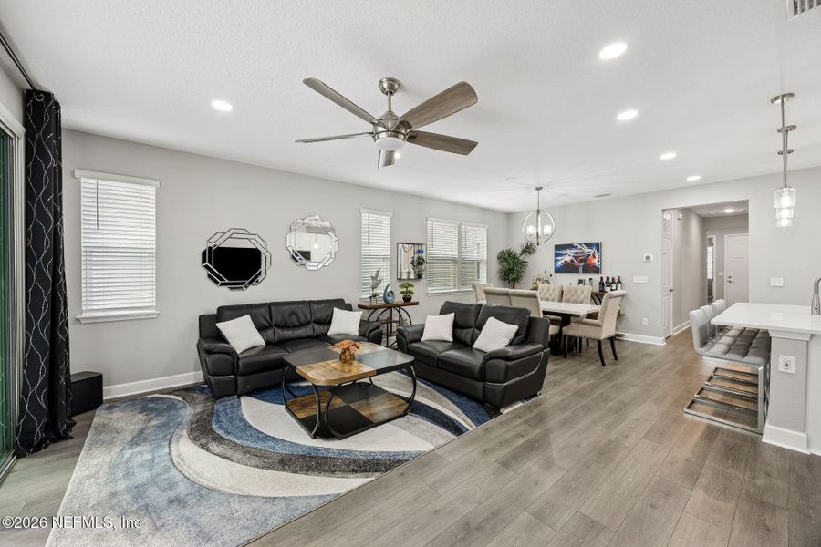 Furnished interior view inside a new home in Tributary, Yulee (Image 9).