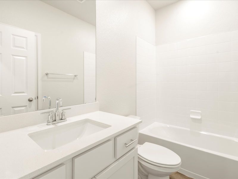 The Red Feather interior image taken at a Meritage Homes community in Colorado Springs, CO.