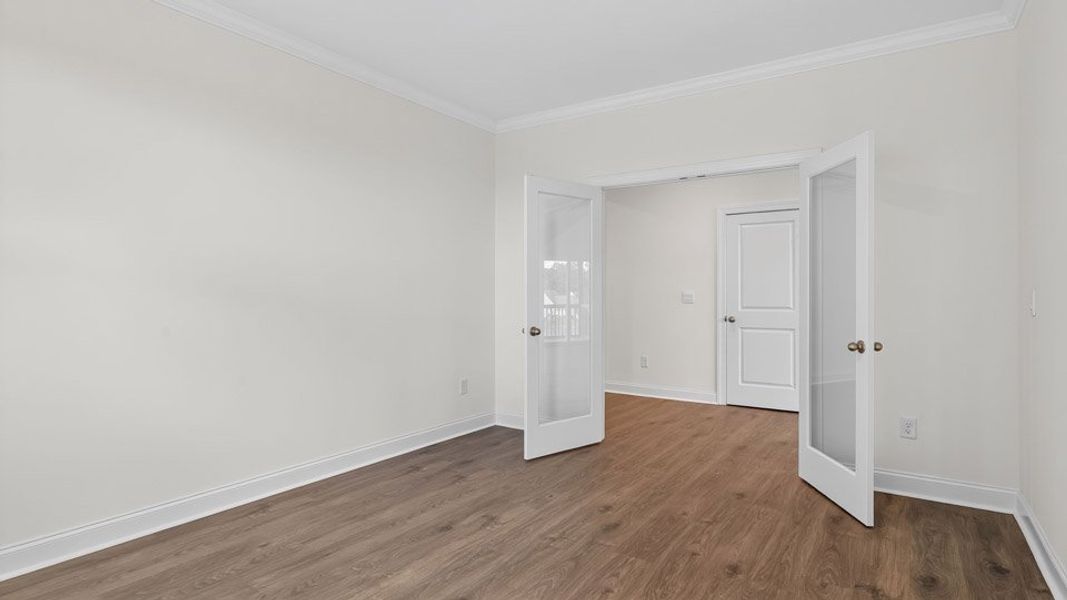 Representative unfurnished interior of a home built from the Wylie by D.R. Horton in Kalas Falls, Wake Forest (Image 22).