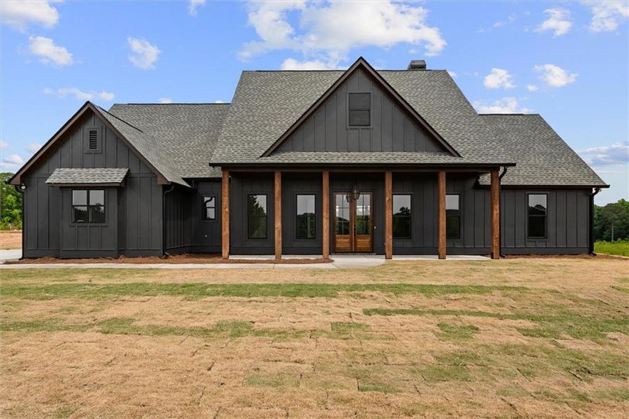 Exterior details and patio area of a home in , Buchanan (Image 2). Exterior details and patio area of a home in , Buchanan (Image 2).