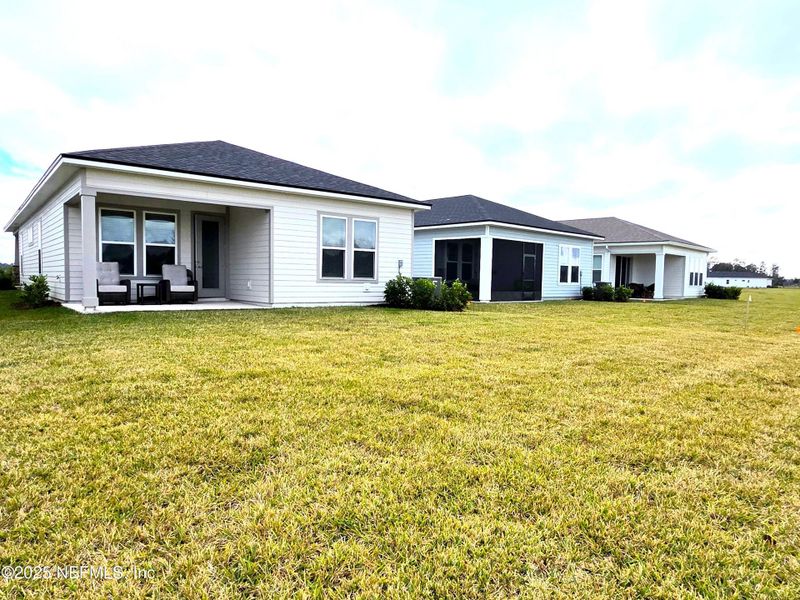 Exterior details and patio area of a home in , St. Augustine (Image 4). Exterior details and patio area of a home in , St. Augustine (Image 4).