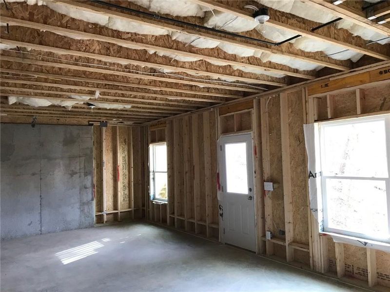 In-progress construction of a new home in Carter Grove, Cartersville, GA (Image 35).