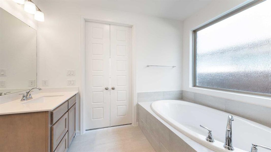 Furnished interior view inside a new home in Devonshire - Reserve 45', Forney (Image 5). Furnished interior view inside a new home in Devonshire - Reserve 45', Forney (Image 5).