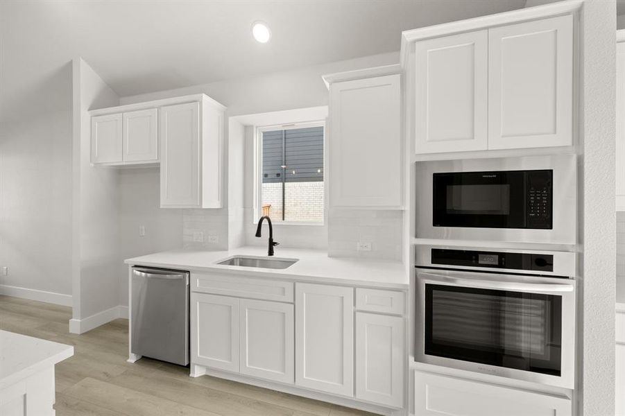 Furnished interior view inside a new home in Westside Preserve, Midlothian (Image 8).