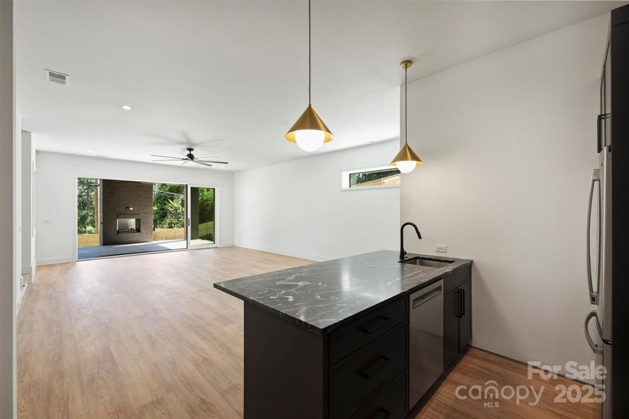 Furnished interior view inside a new home in , Charlotte (Image 34).